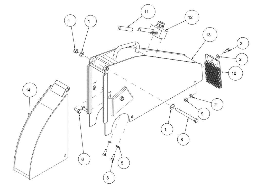 Section 06 Diagram and Parts List for MK-3020V 166447-20 MK Diamond Concrete Saw